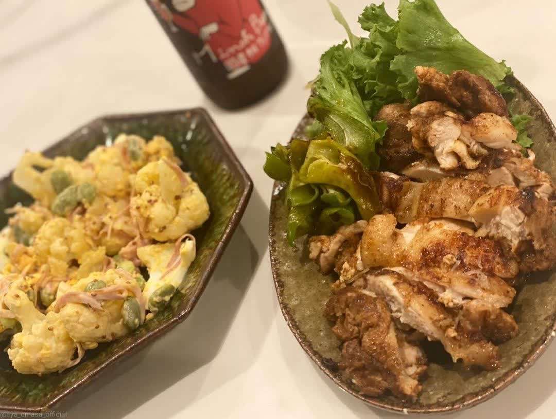 新婚の大政絢　空揚げ、肉じゃが…結婚後初の手料理披露に「最強妻だな」「旦那様が羨ましい」の声