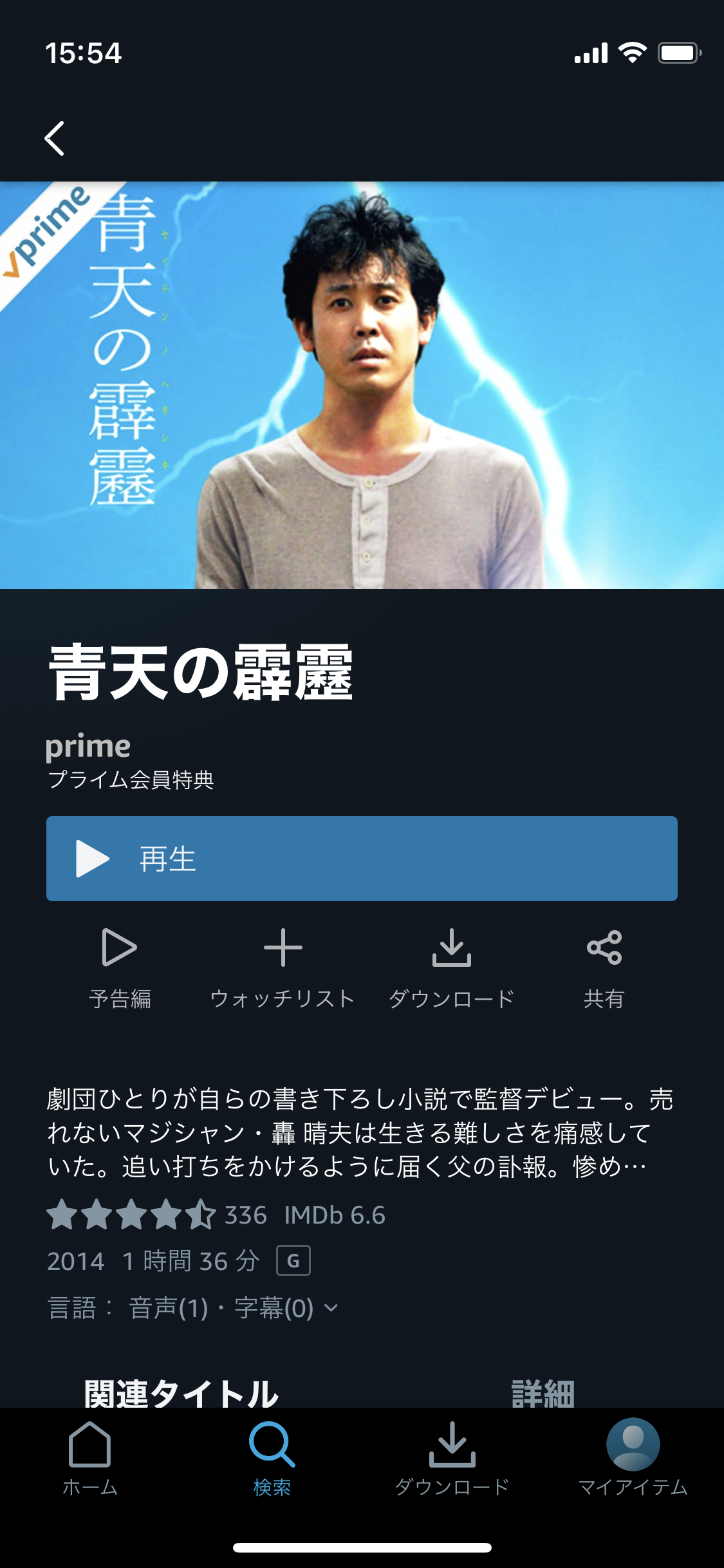 Amazonプライムで最近観た映画を報告するトピ