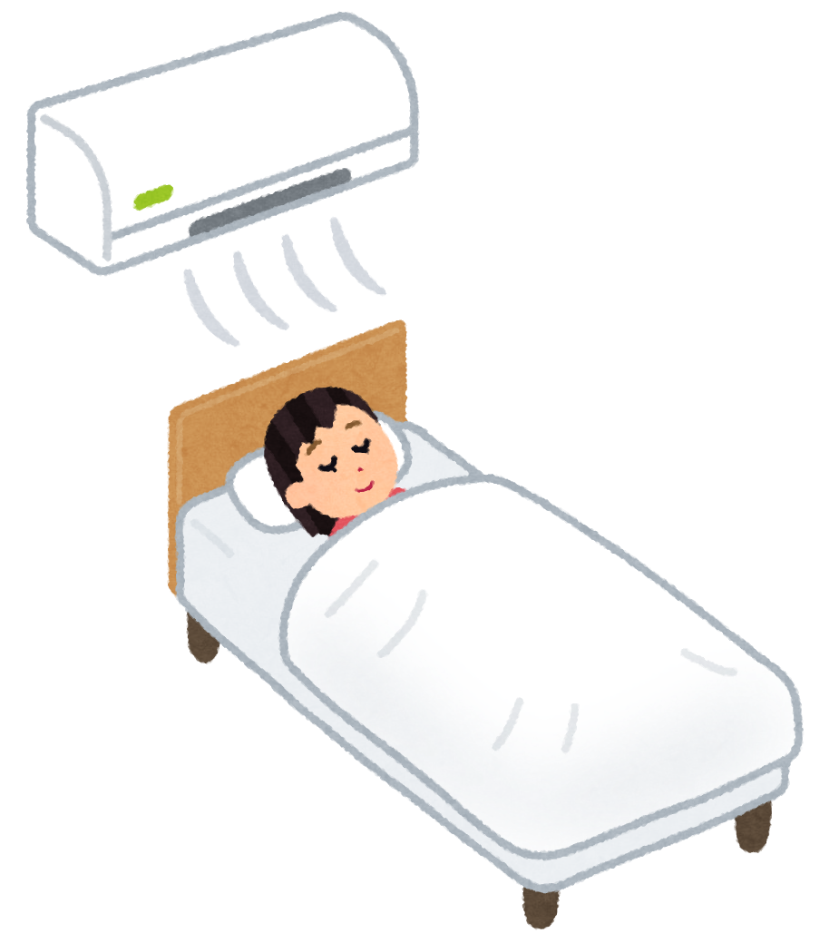 エアコンのない部屋