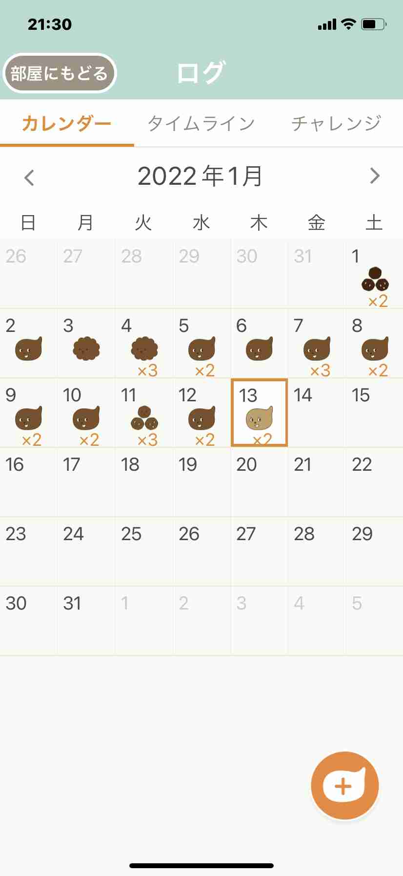 お通じ何日に一度ですか？時間帯？