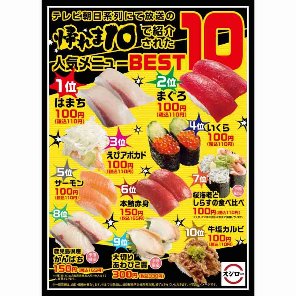 【至急】スシローのおすすめメニューを教えて下さい！！