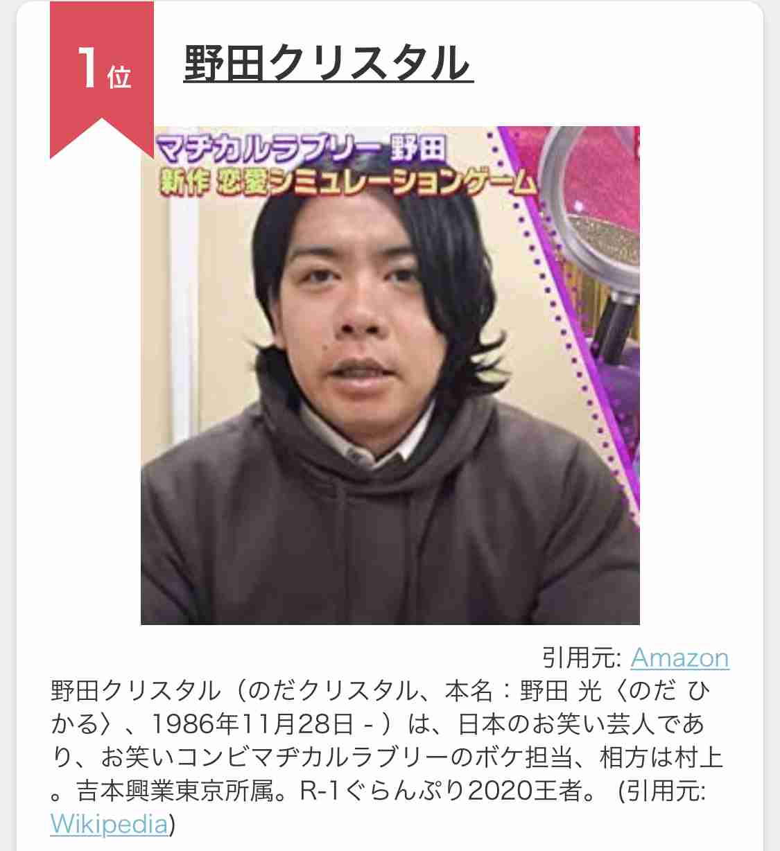 政治家になってほしい！有名人ランキング