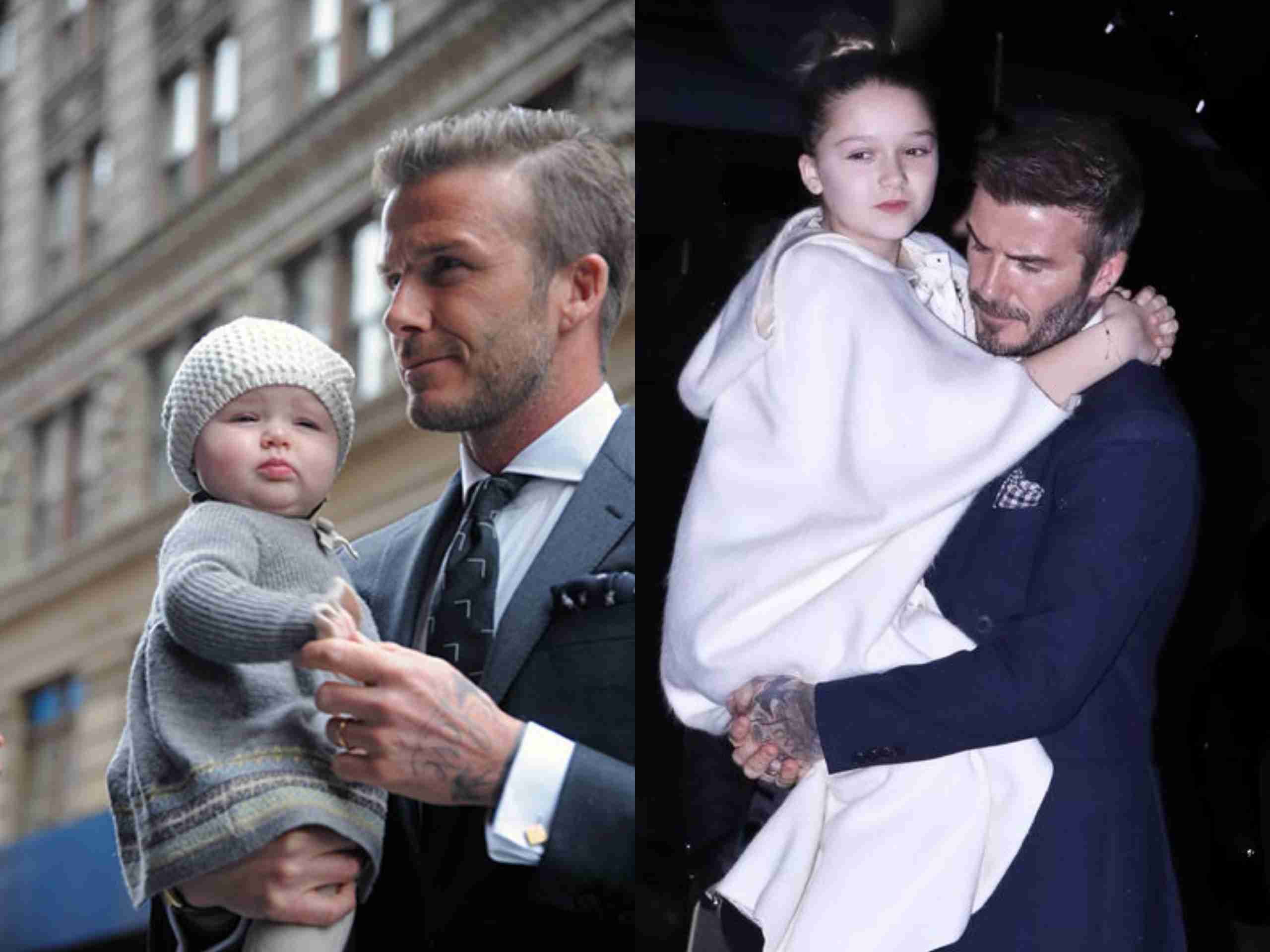 デヴィッド・ベッカム、娘ハーパーちゃんと口づけショットをまたもや公開 「もう大きいから止めるべき」ファンがうんざり