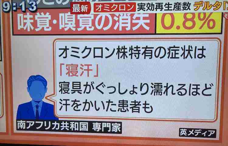 寝汗かきますか？