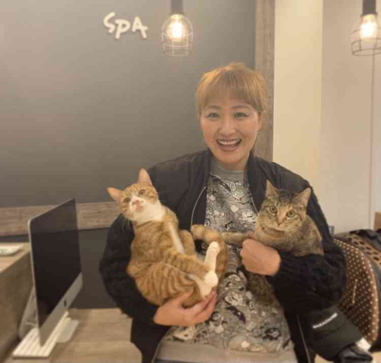 丸山桂里奈、那須川天心と“金髪きょうだい”ショット「弟のよう　いや母気分か」