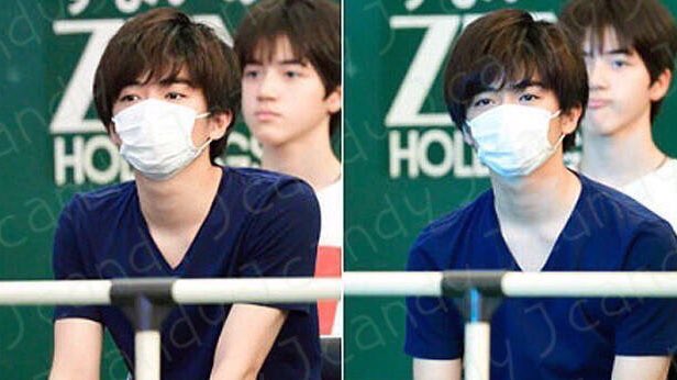 マスク姿の芸能人を貼ろう