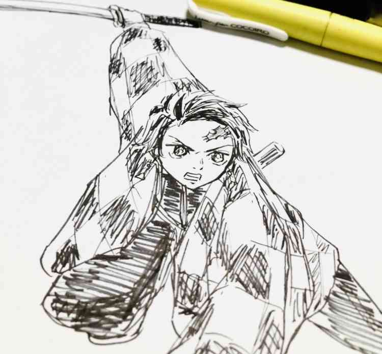 鬼滅の絵トピ