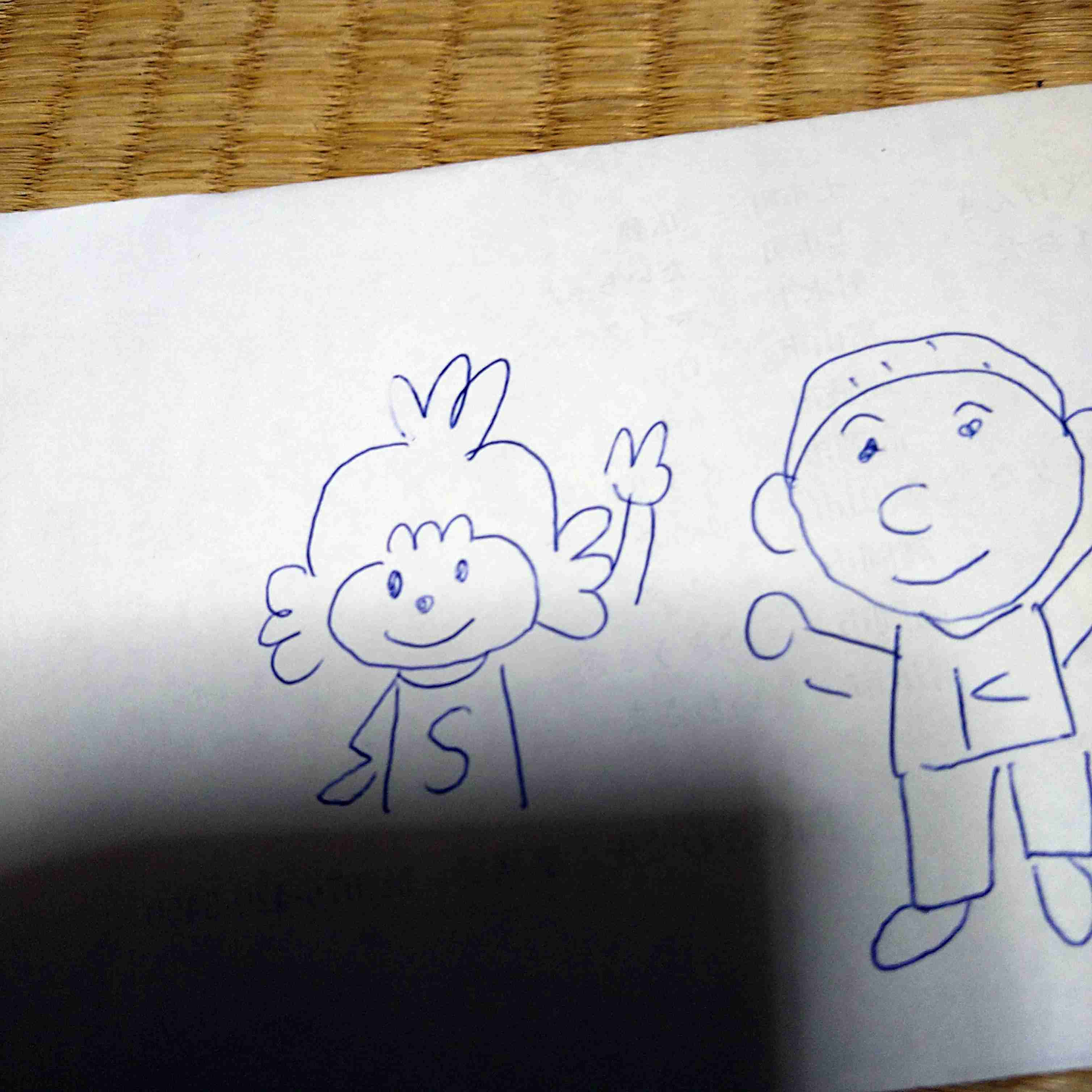 【お絵描き】何も見ずにサザエさんキャラを描くトピ