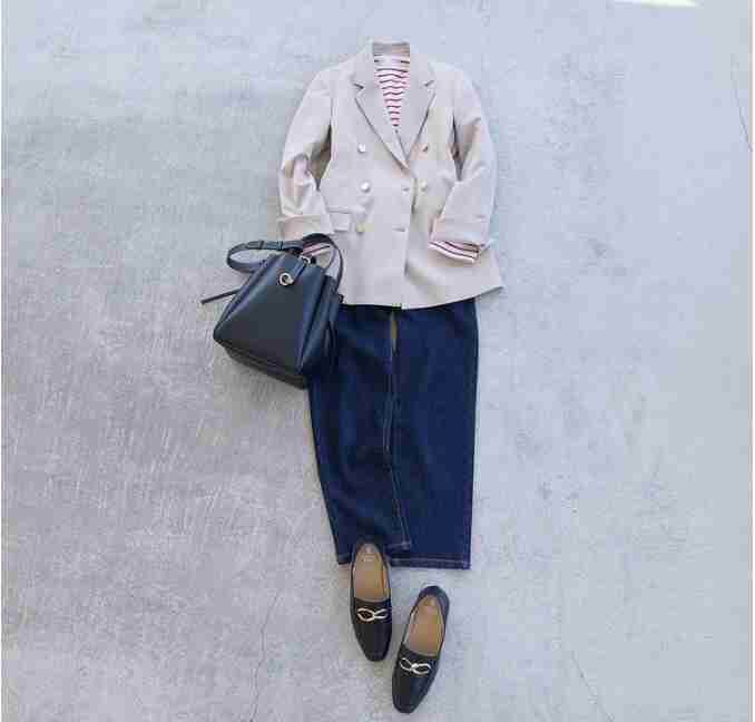 大人顔の人の春服