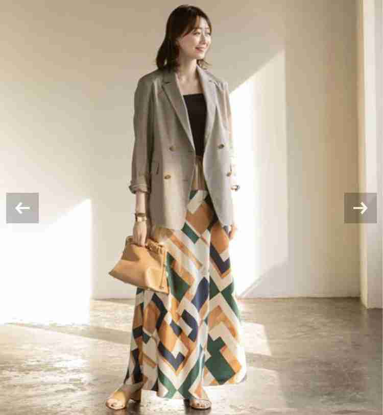 大人顔の人の春服