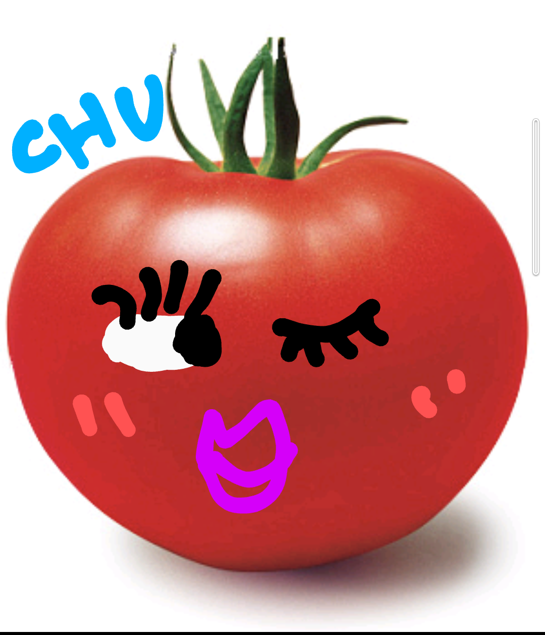 野菜を可愛くしてみるトピ