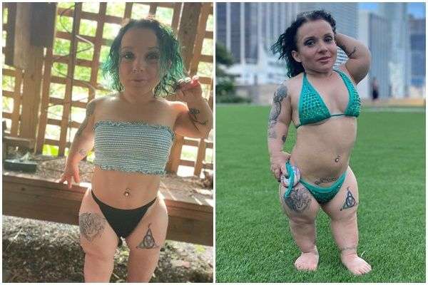 “世界で最も小さいストリッパー”の32歳と19歳カップルに「本気なの?」「お似合い」と様々な声(米)