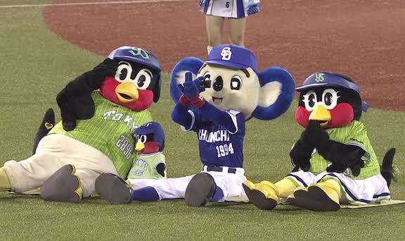 プロ野球マスコットキャラクター達のおもしろ画像part5