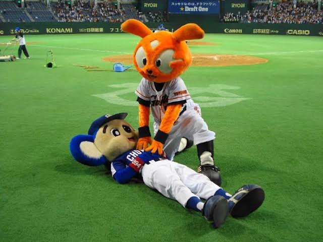 プロ野球マスコットキャラクター達のおもしろ画像part5
