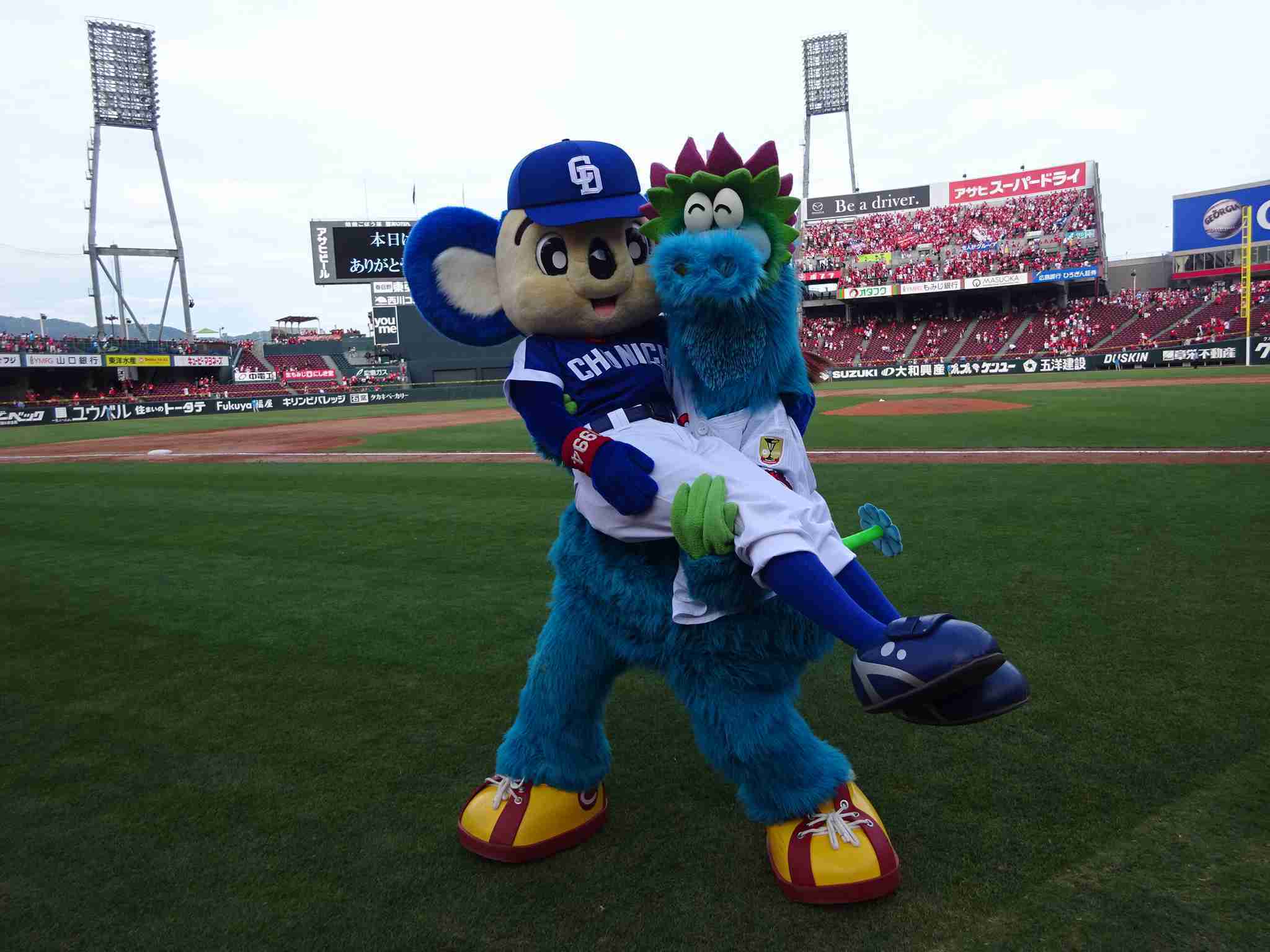 プロ野球マスコットキャラクター達のおもしろ画像part5