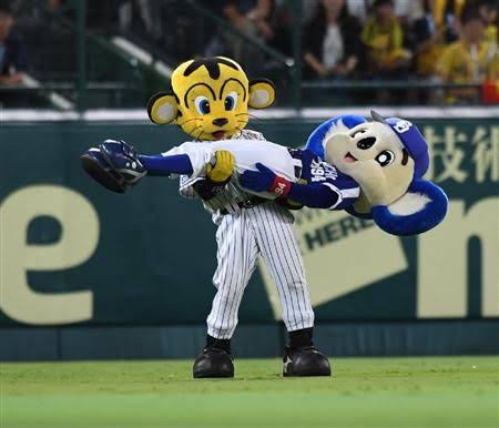 プロ野球マスコットキャラクター達のおもしろ画像part5