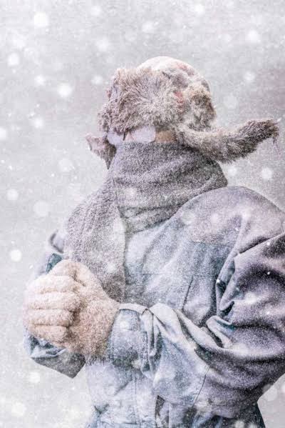 外出時の完全防寒着