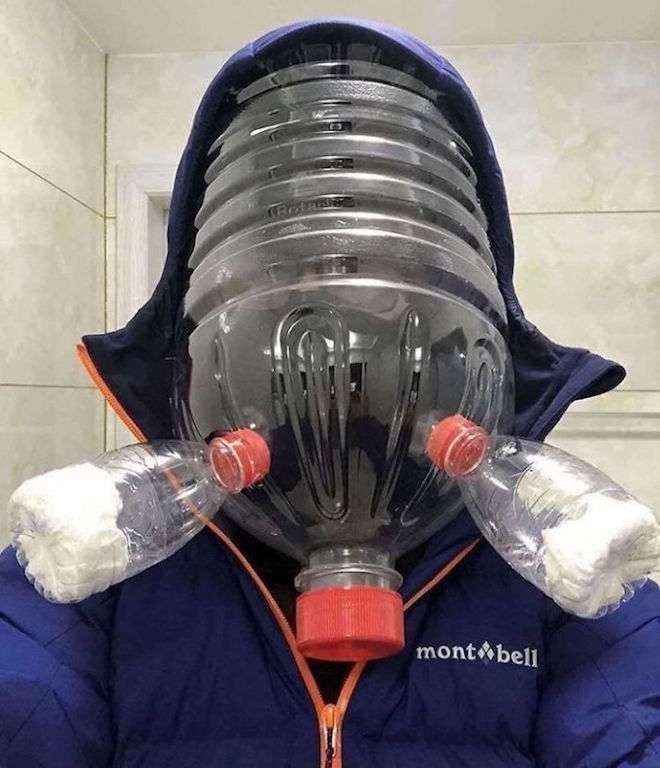 外出時の完全防寒着