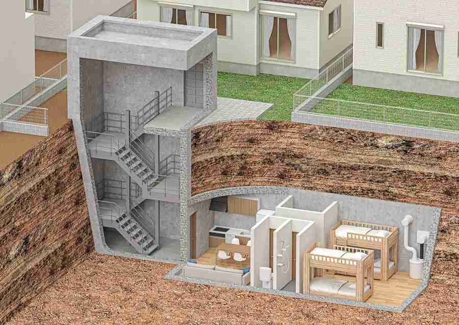 家庭用核シェルターについて