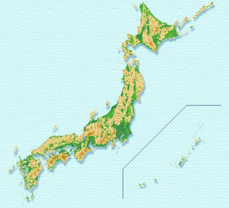 日本ってこんなに偏ってるんだ…! 国内人口の半分が、色付きの地域に集中しちゃっているらしい