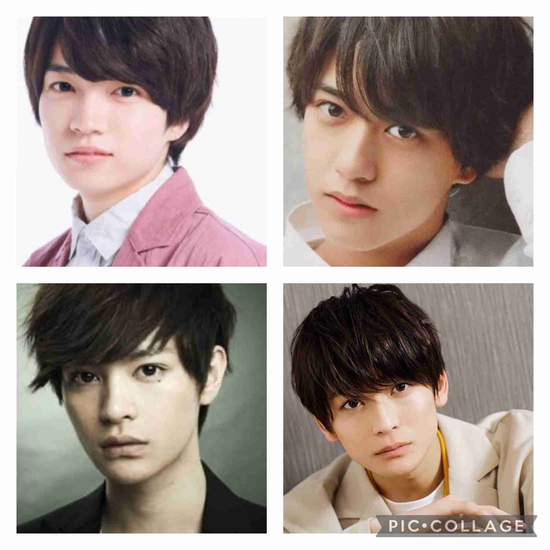 好きな顔4人集めてみた！【男性編part7】