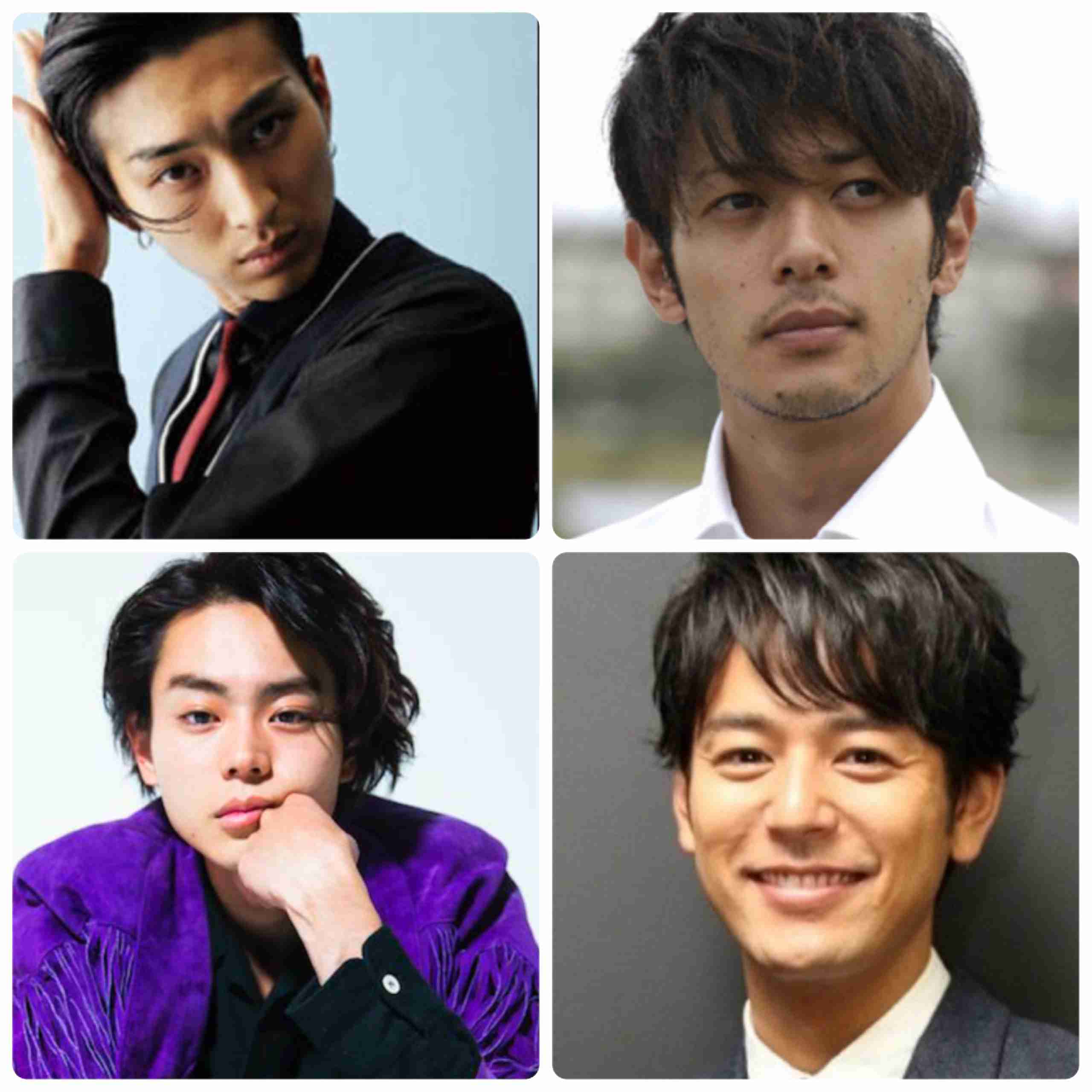 好きな顔4人集めてみた！【男性編part7】