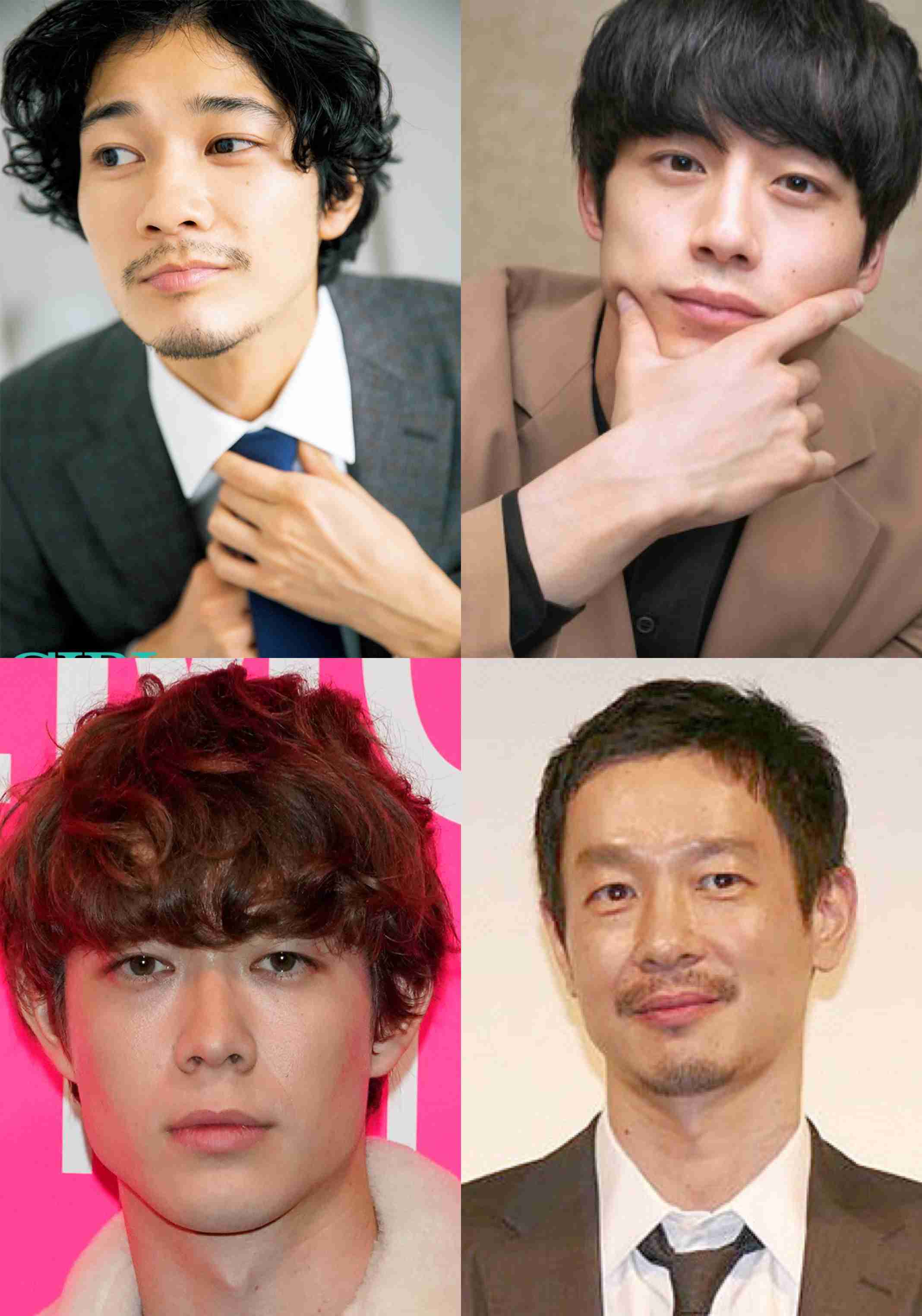 好きな顔4人集めてみた！【男性編part7】