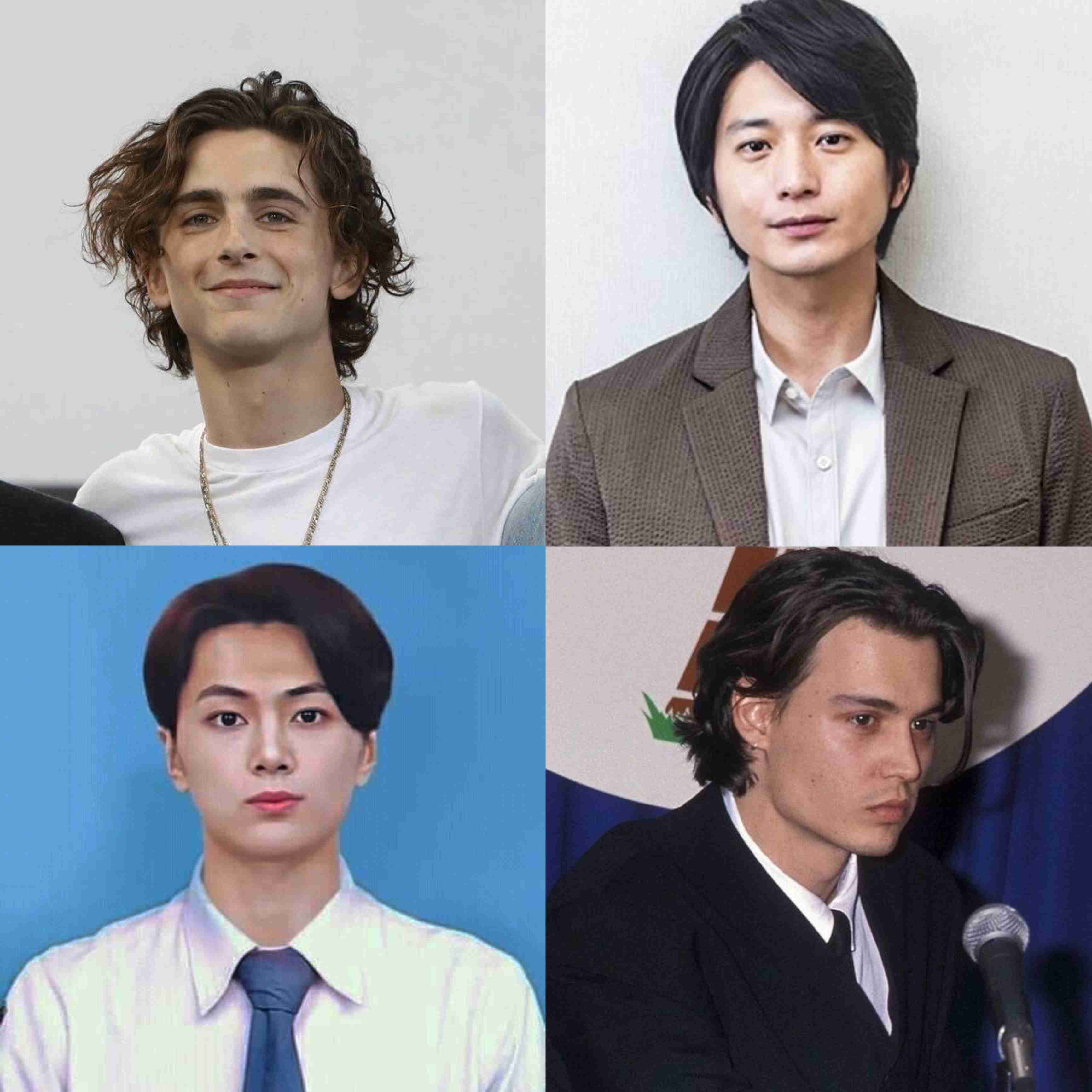 好きな顔4人集めてみた！【男性編part7】