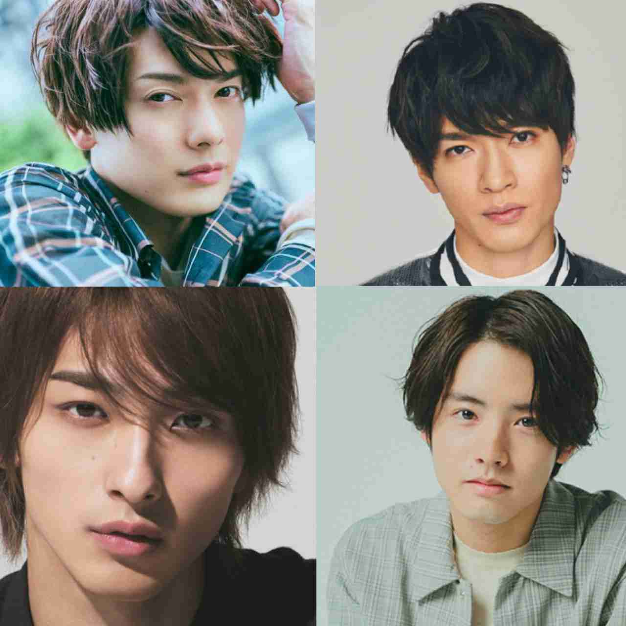 好きな顔4人集めてみた！【男性編part7】