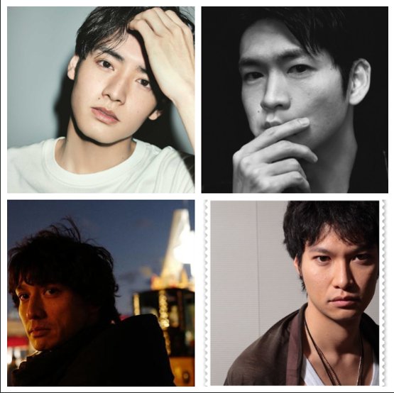 好きな顔4人集めてみた！【男性編part7】