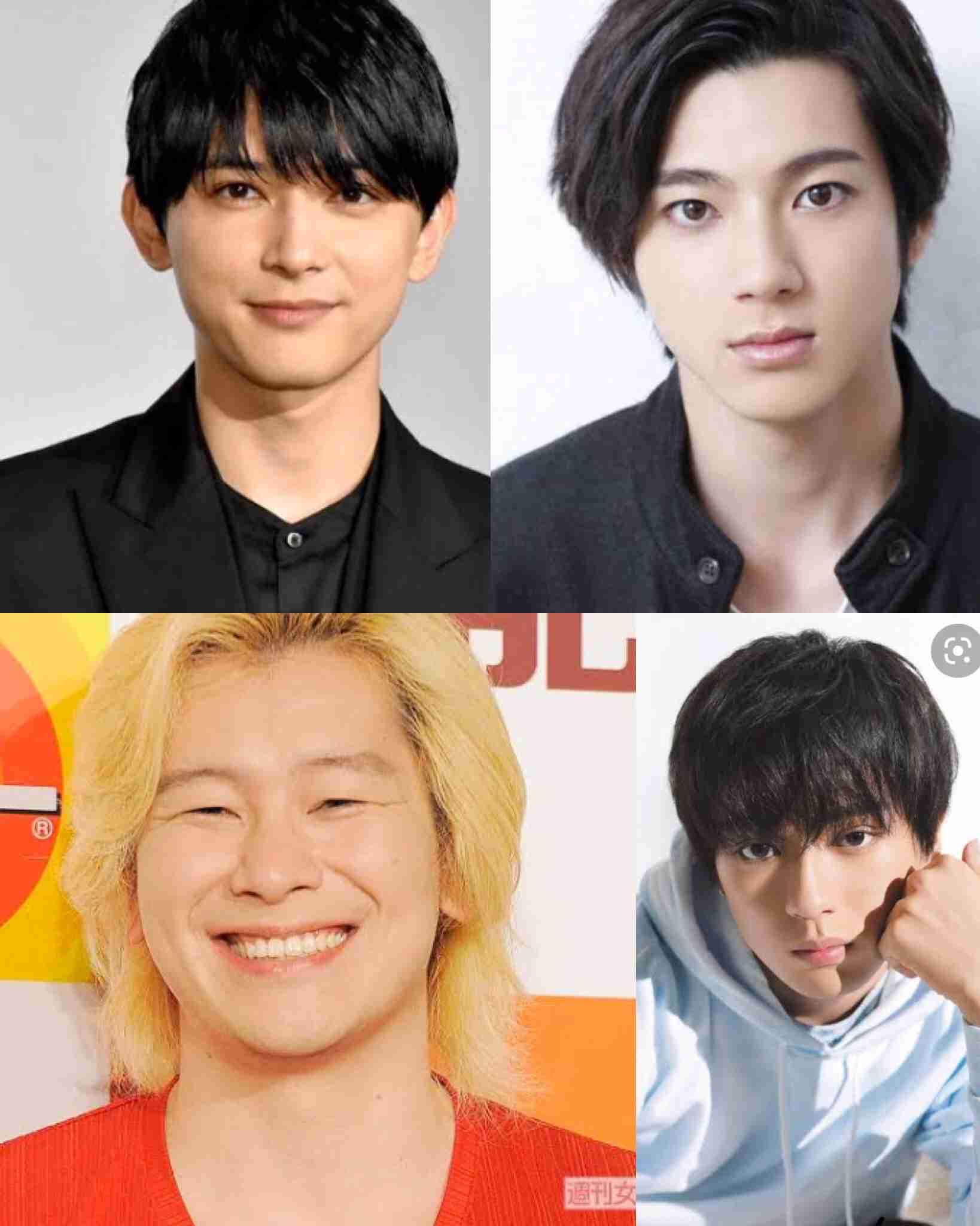 好きな顔4人集めてみた！【男性編part7】
