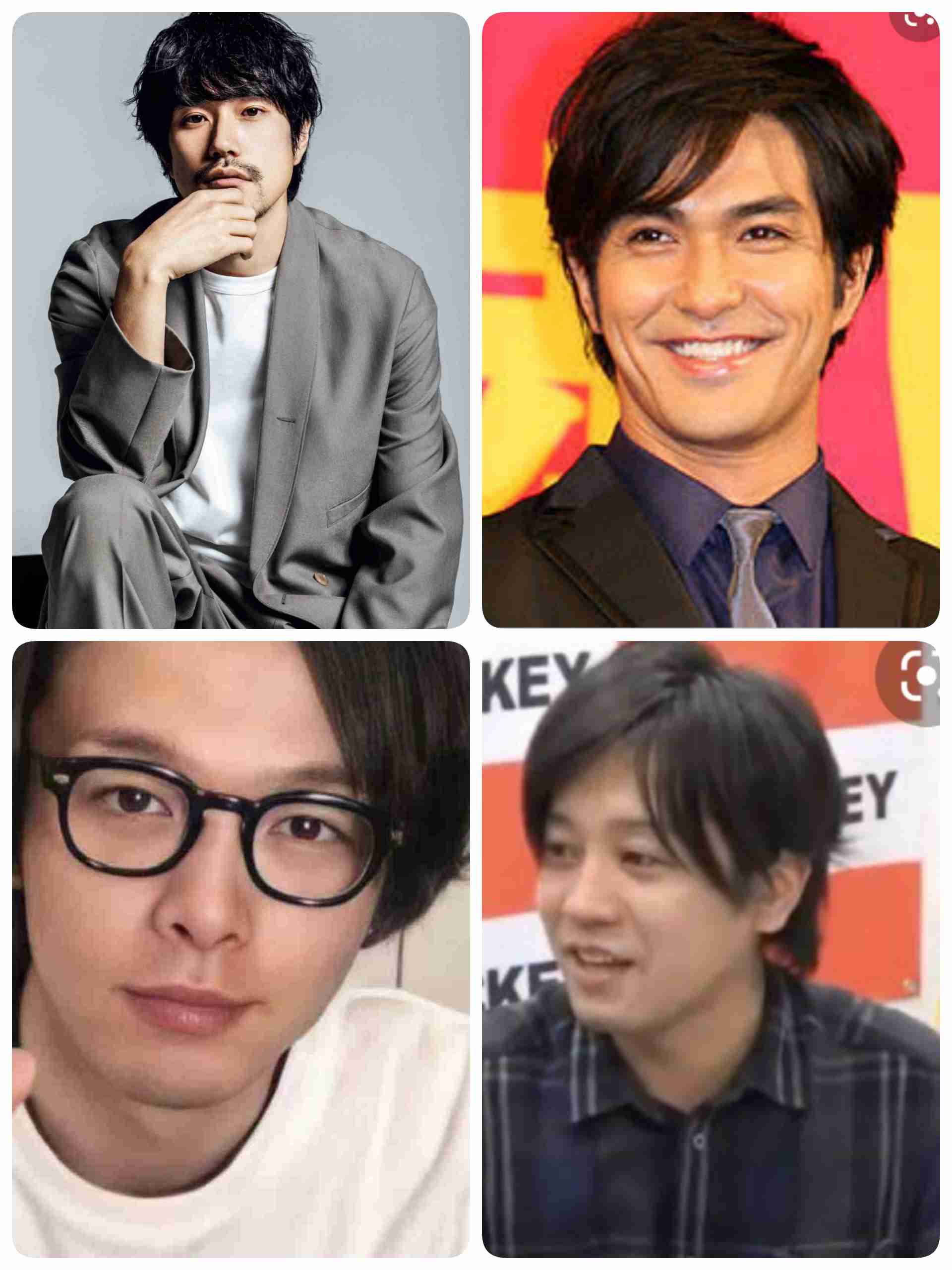好きな顔4人集めてみた！【男性編part7】