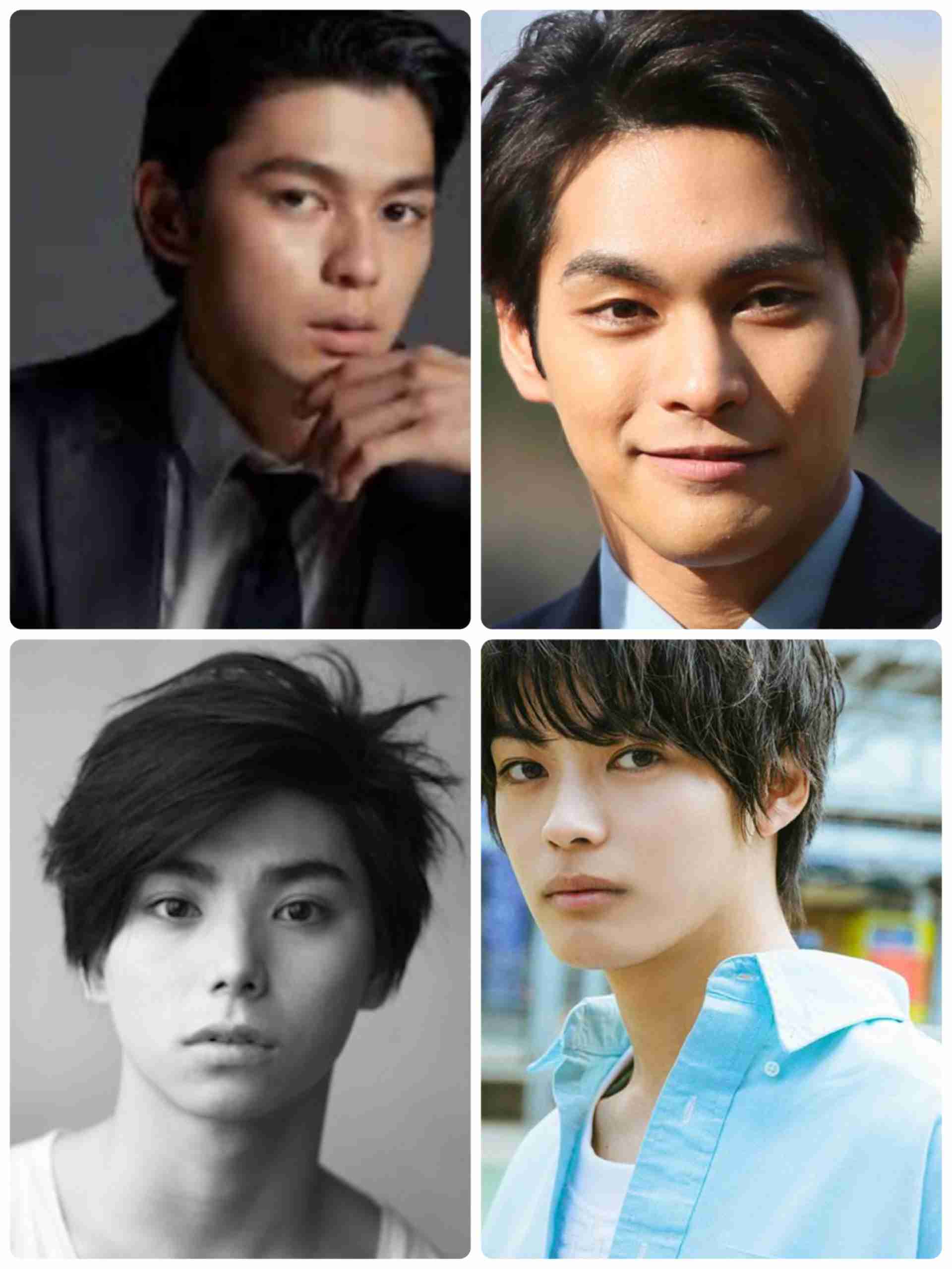 好きな顔4人集めてみた！【男性編part7】