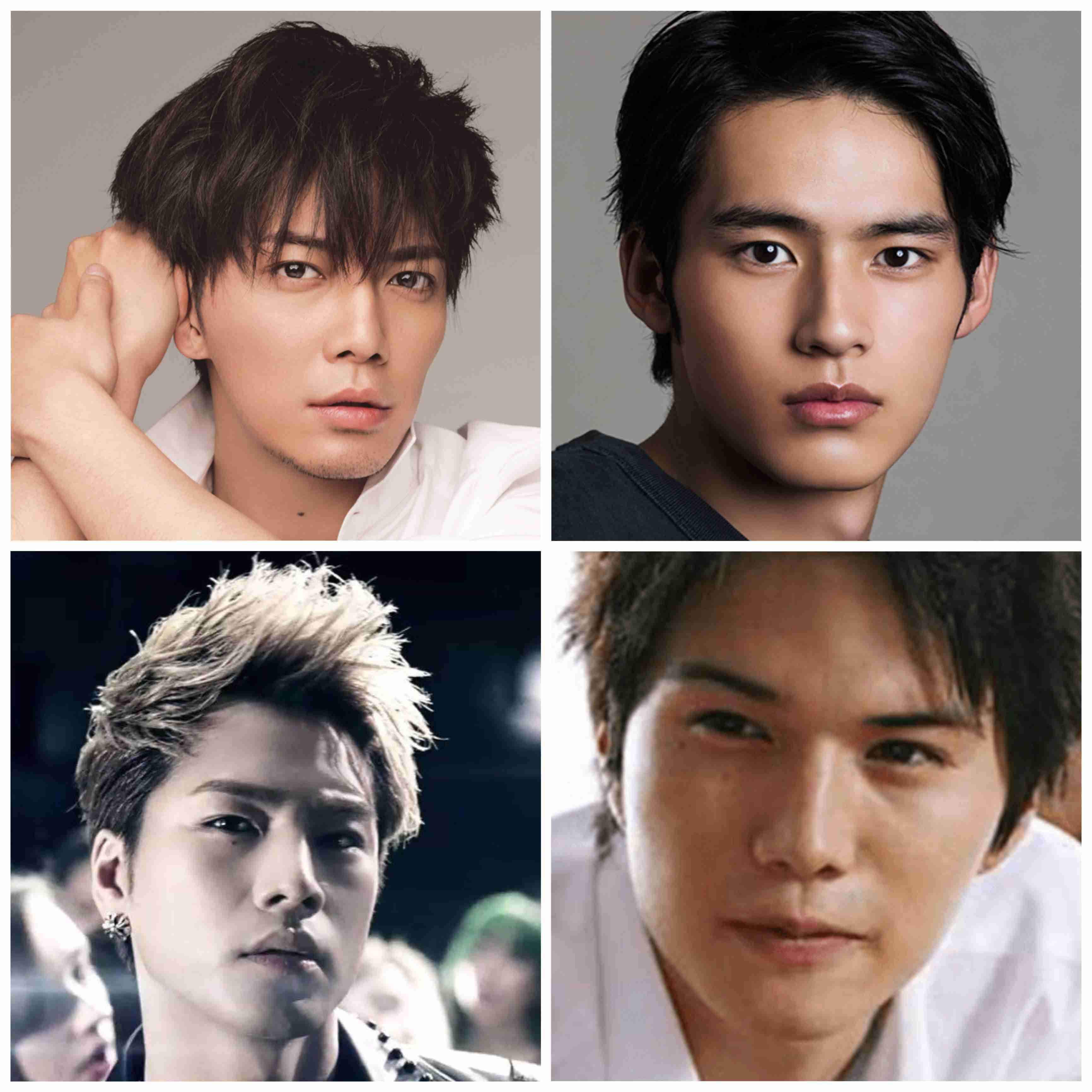好きな顔4人集めてみた！【男性編part7】