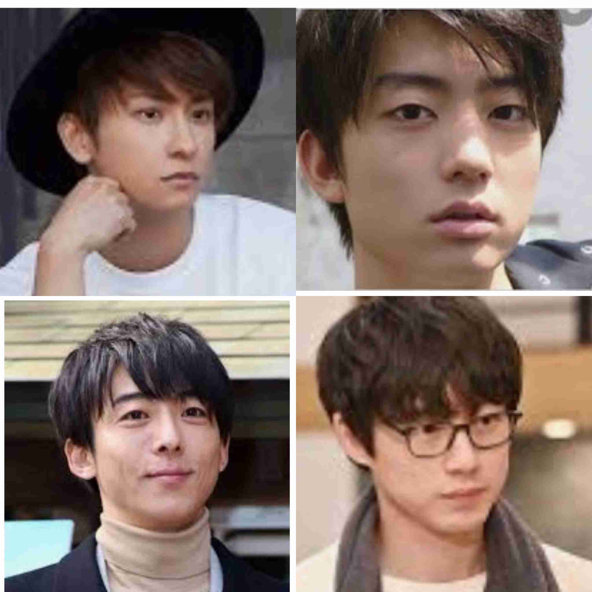 好きな顔4人集めてみた！【男性編part7】