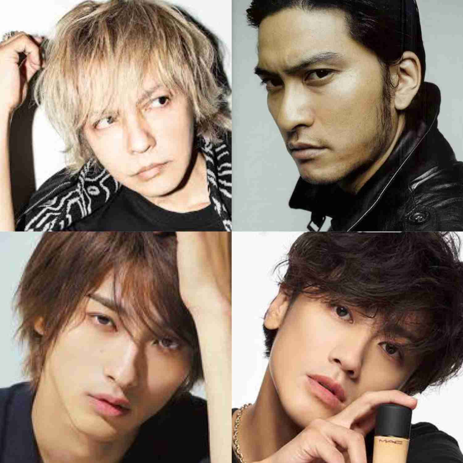 好きな顔4人集めてみた！【男性編part7】