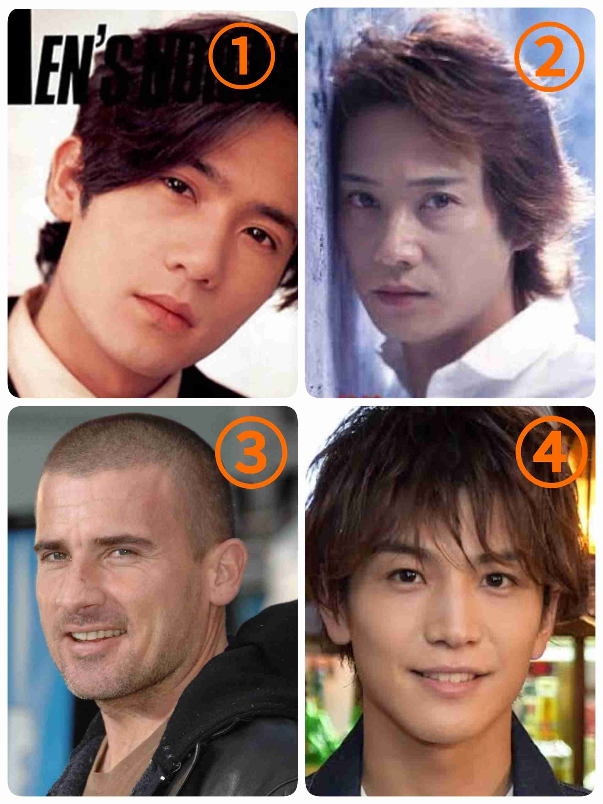 好きな顔4人集めてみた！【男性編part7】