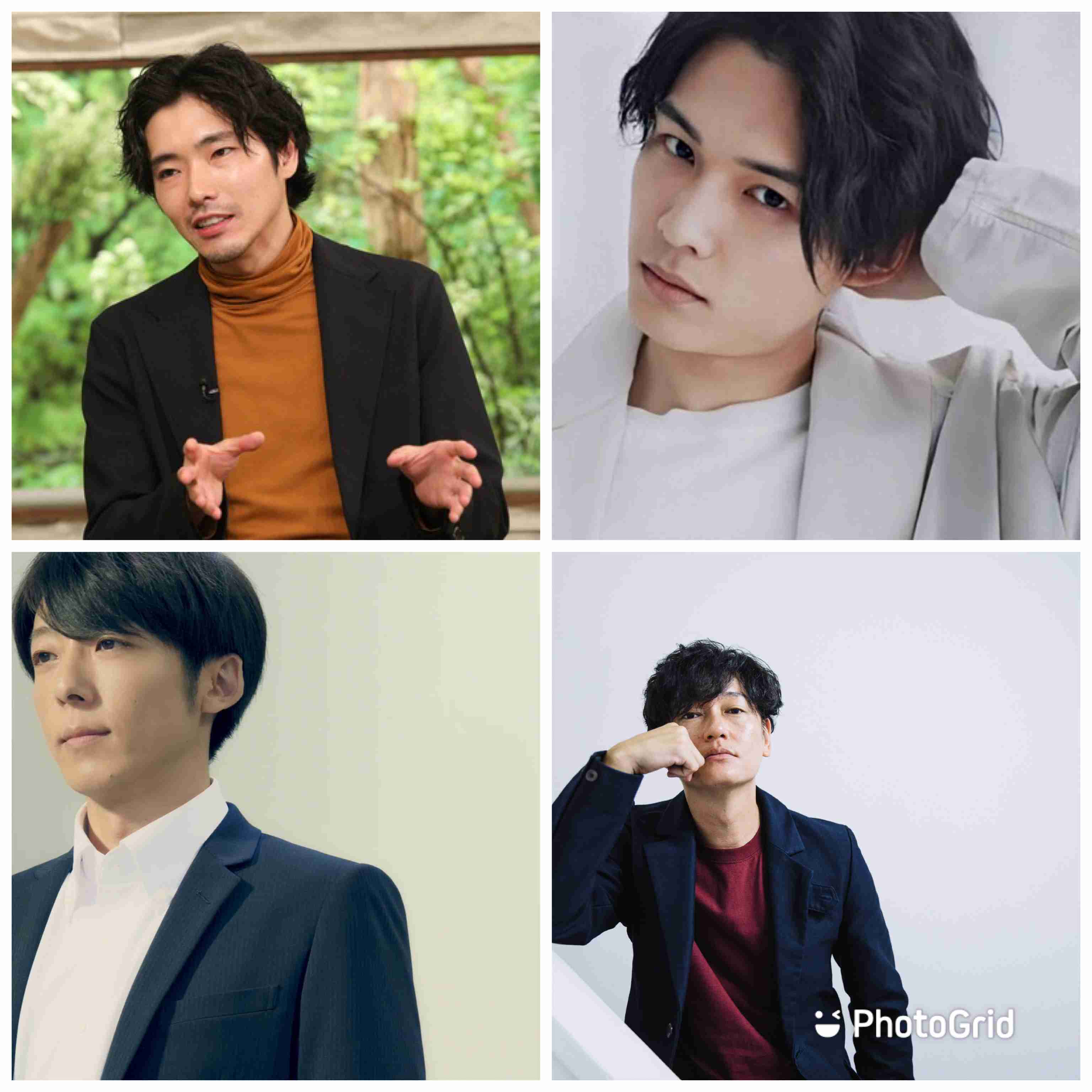 好きな顔4人集めてみた！【男性編part7】