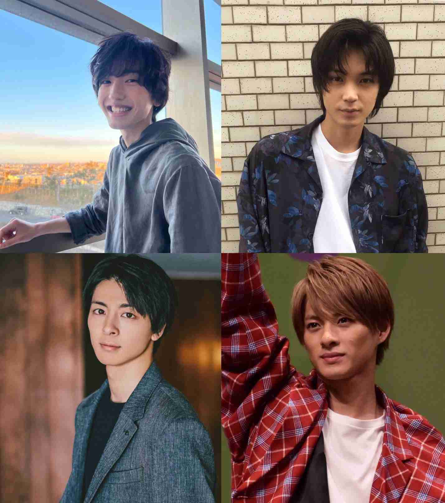 好きな顔4人集めてみた！【男性編part7】