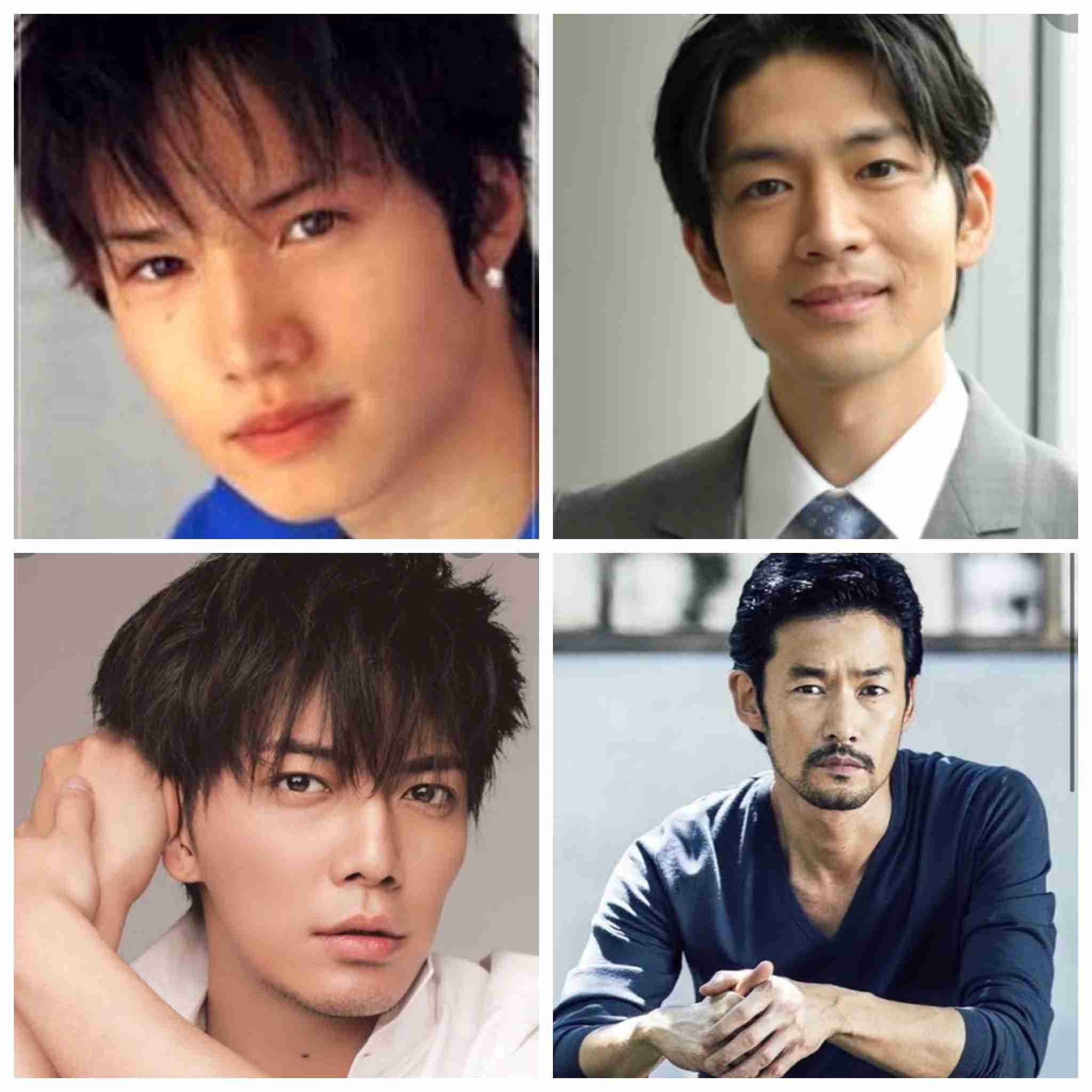 好きな顔4人集めてみた！【男性編part7】