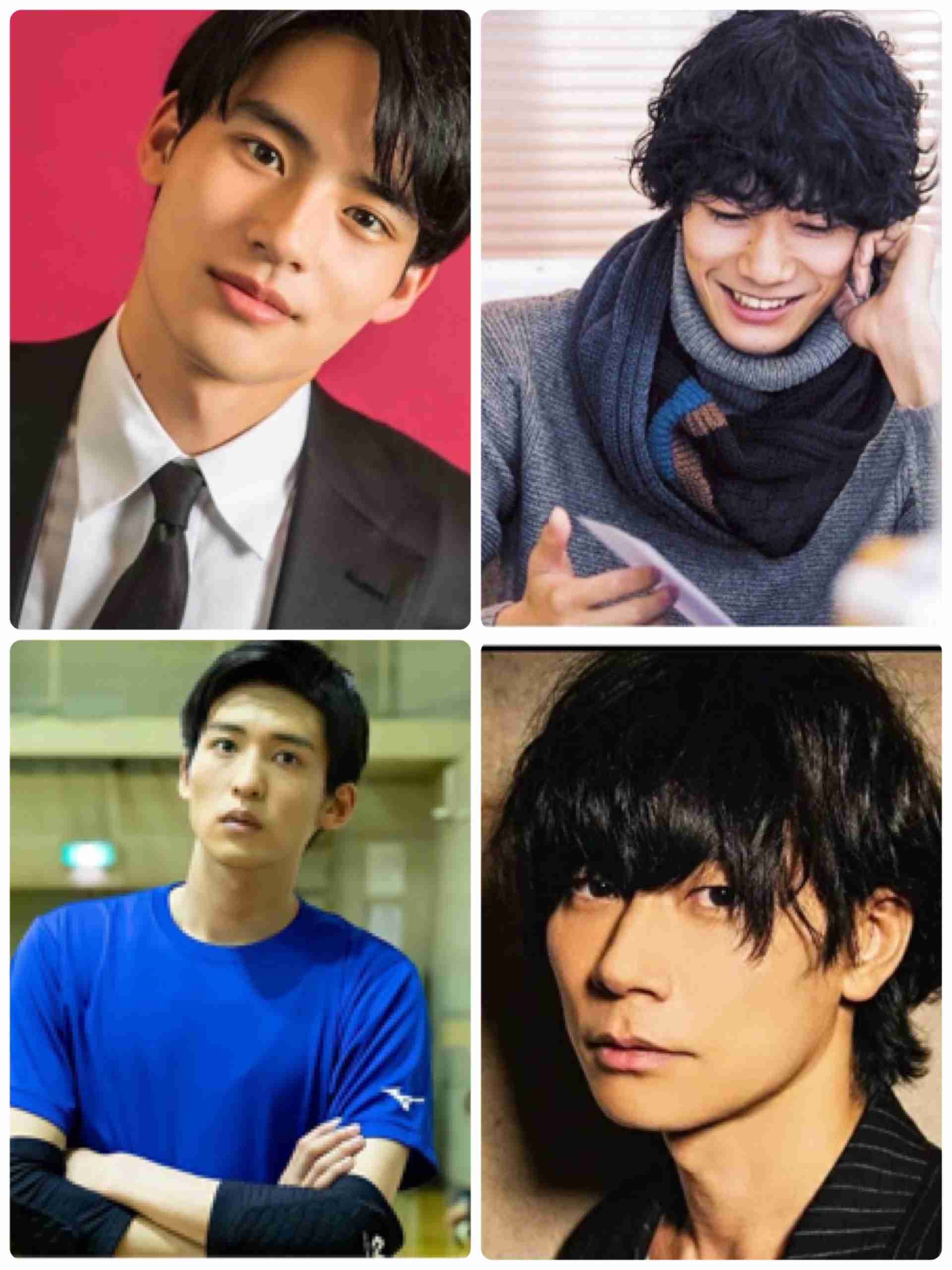 好きな顔4人集めてみた！【男性編part7】