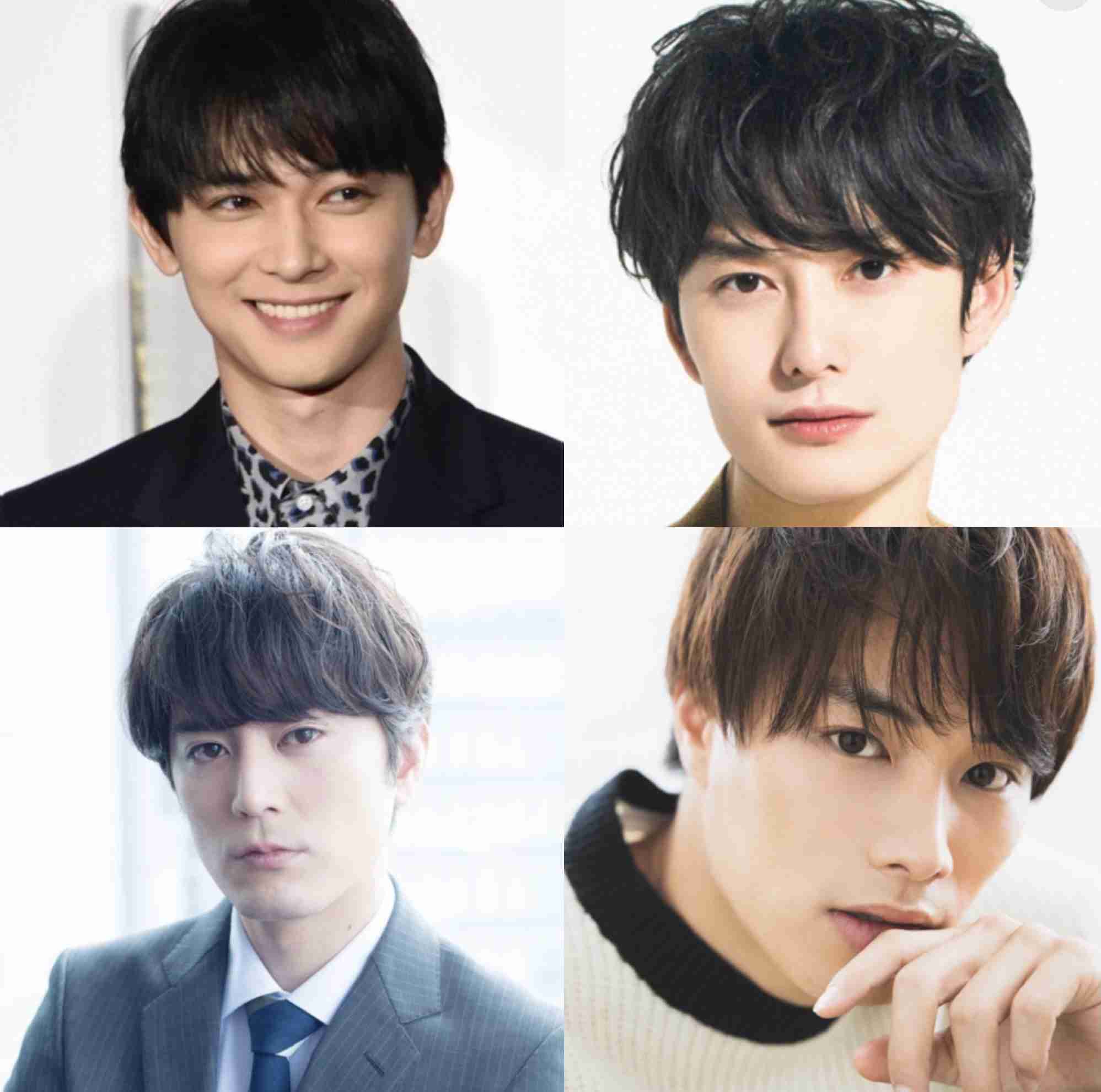 好きな顔4人集めてみた！【男性編part7】