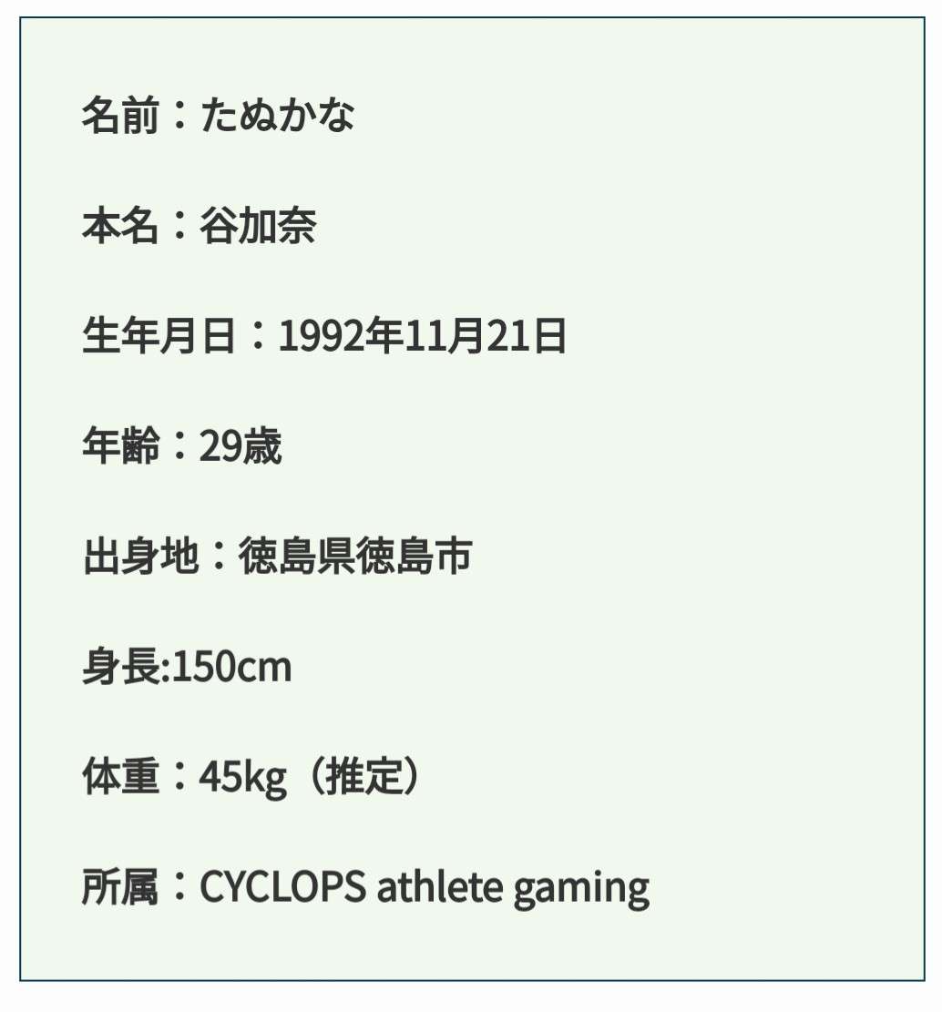 プロゲーマーたぬかなの〝問題発言〟を所属チームが謝罪 レッドブルは公式サイトから削除