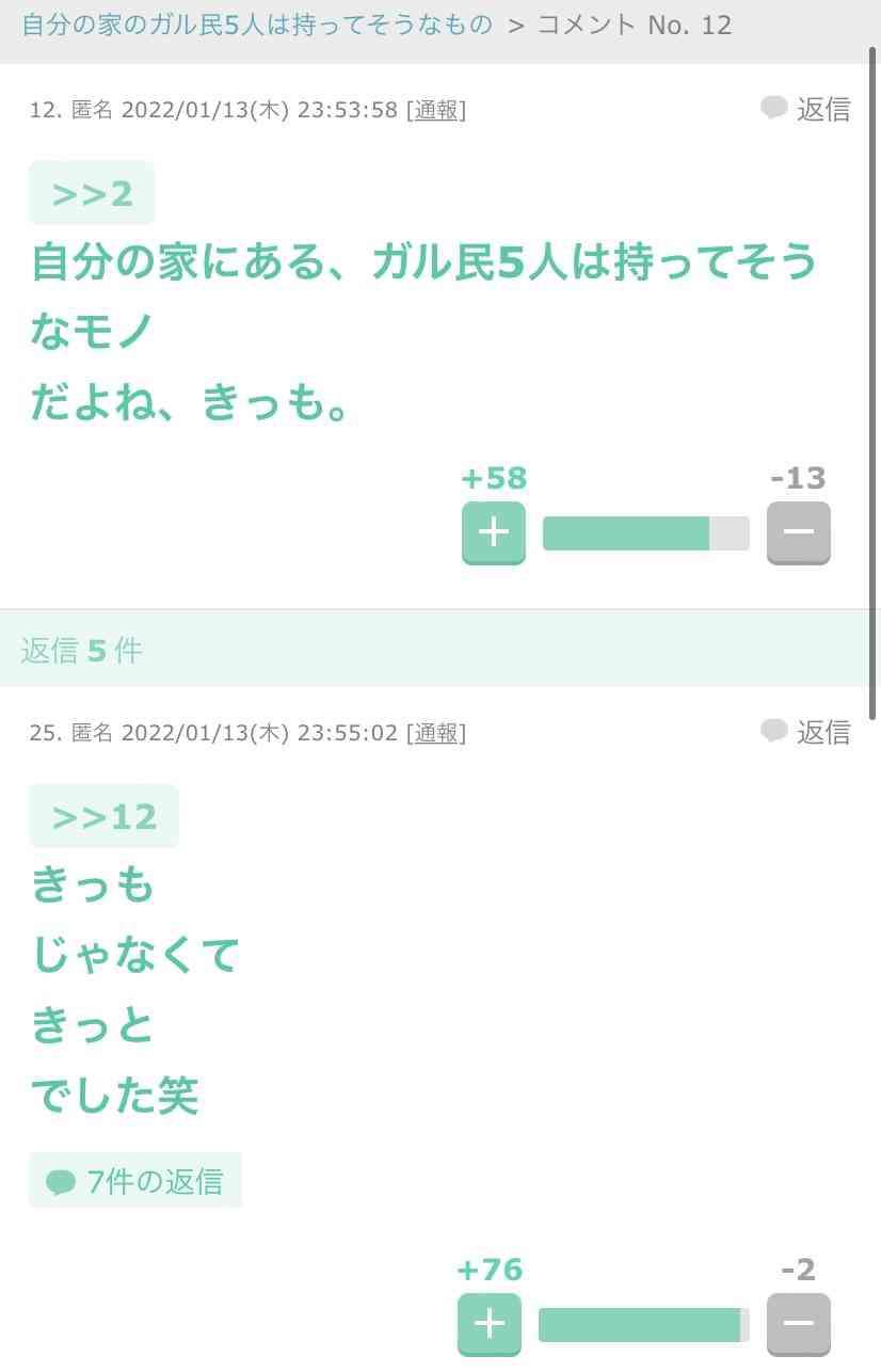 じわじわ来るガルちゃんの投稿part12