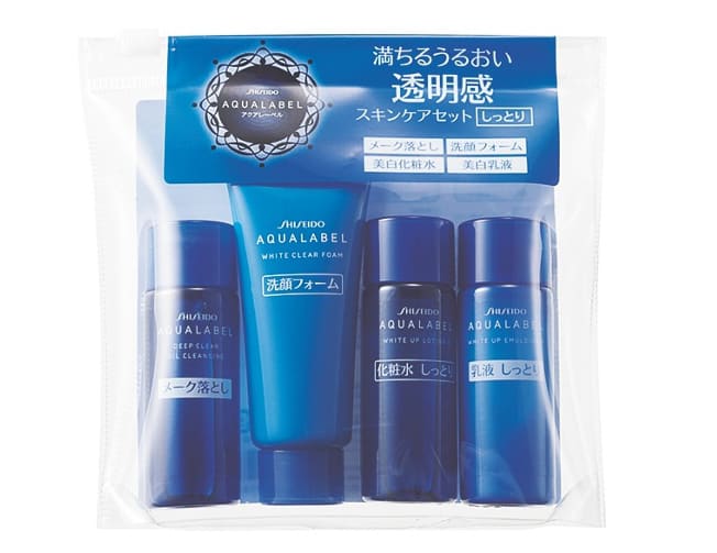 おすすめ、サンプルサイズのスキンケアセット！
