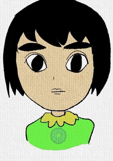 (遊)自分の特徴書いたら誰かが似顔絵描いてくれるトピ