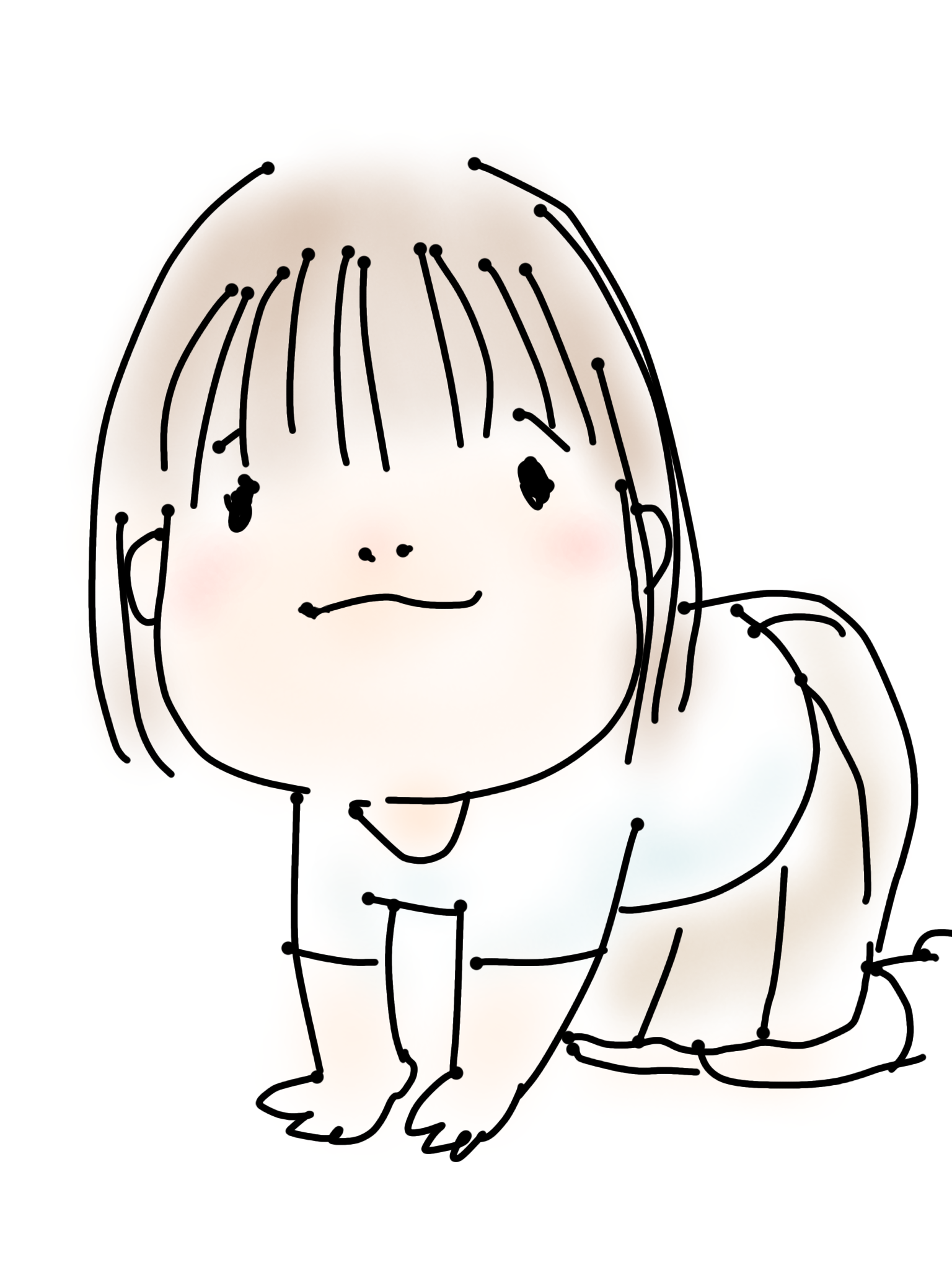 (遊)自分の特徴書いたら誰かが似顔絵描いてくれるトピ