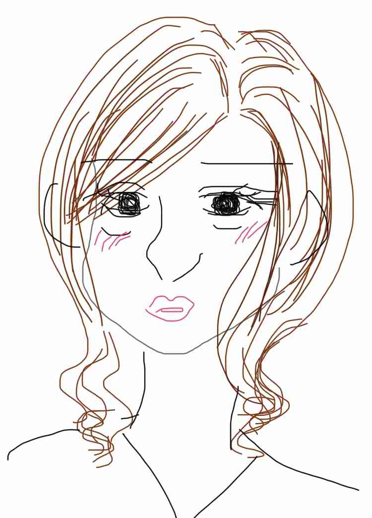 (遊)自分の特徴書いたら誰かが似顔絵描いてくれるトピ