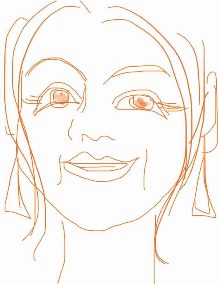 (遊)自分の特徴書いたら誰かが似顔絵描いてくれるトピ
