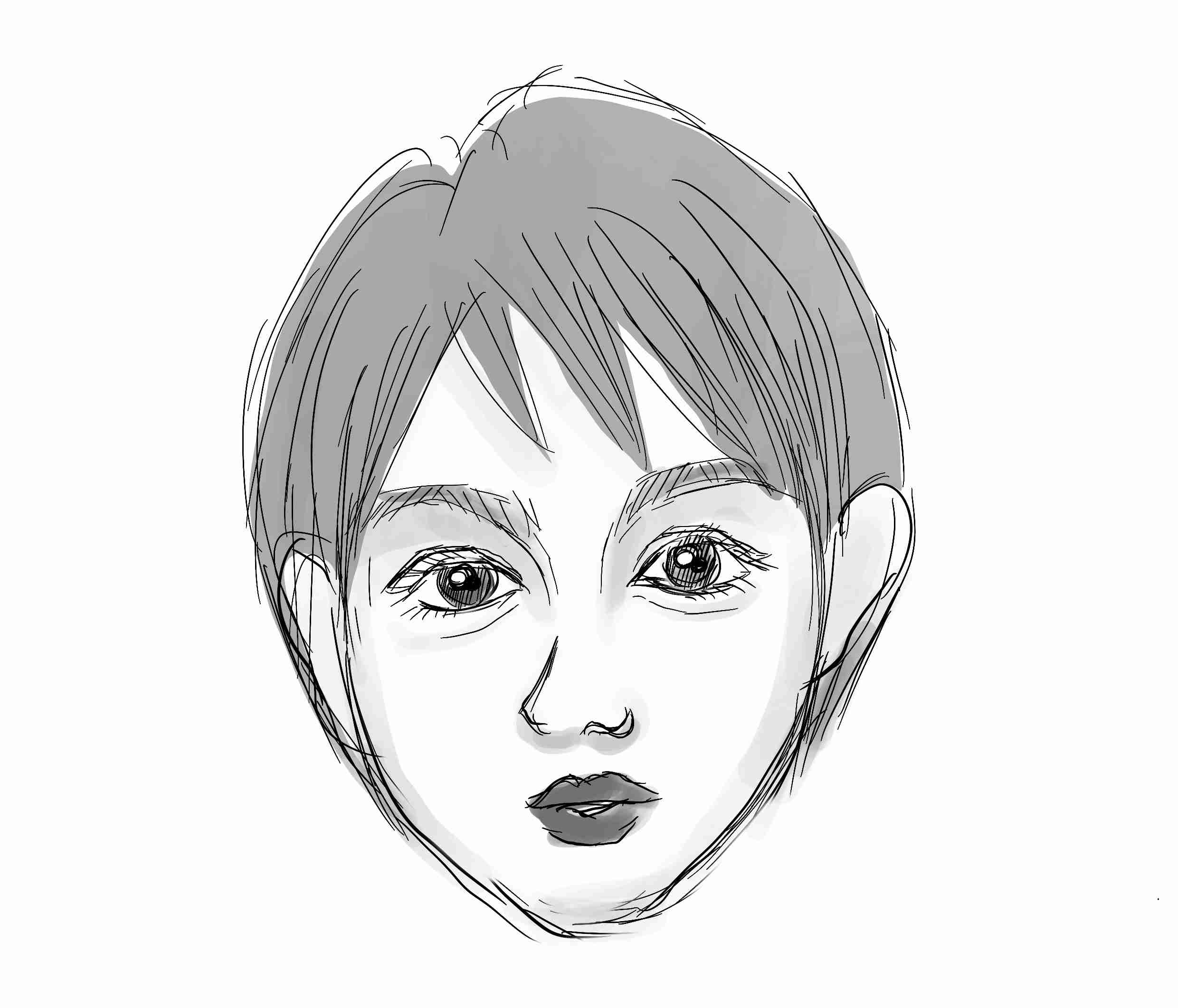 (遊)自分の特徴書いたら誰かが似顔絵描いてくれるトピ